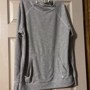 Women Under Armour Women's Gray light weight hoodie. Super soft and comfortable.